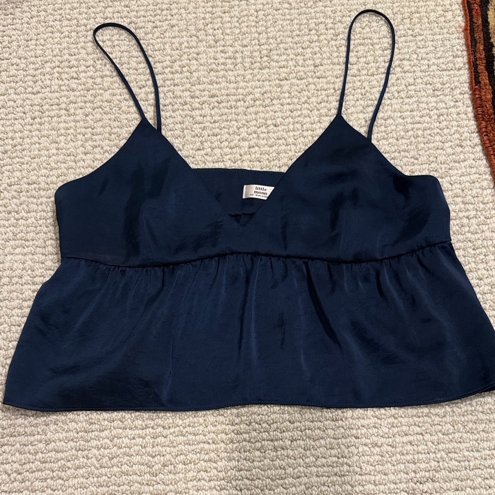 Navy Blue Camisole Top